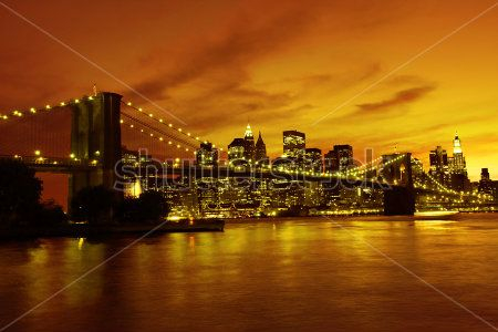 Каталог Картина бруклинский мост: Города | Wall-Style