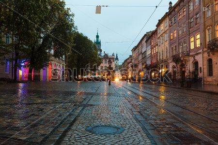 Каталог Картина город: Старый город | Wall-Style