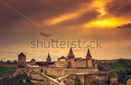 Каталог Картина замок: Архитектура | Wall-Style