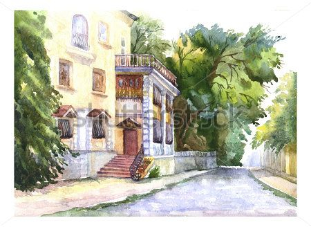 Каталог Картина вдоль по улице: Современная фреска | Wall-Style