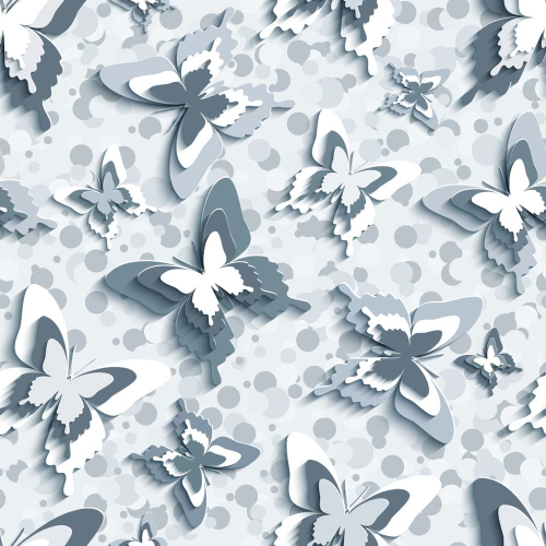 Каталог Фотообои бабочки из бумаги:  | Wall-Style