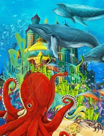 Каталог Картина подводное царство: Детские | Wall-Style