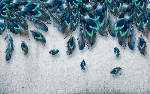 Каталог Картина перья павлина: Перья | Wall-Style