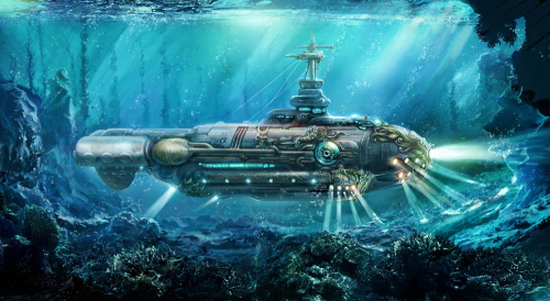 Каталог Картина подводная лодка: Детские | Wall-Style