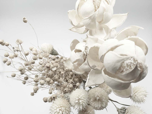 Каталог Картина белый букет: Цветы и растения | Wall-Style