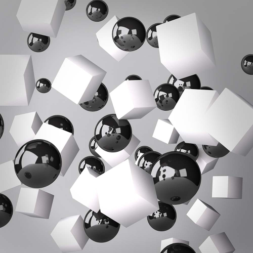 Каталог Картина 3д шары с кубами: 3Д | Wall-Style