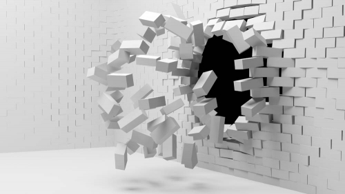 Каталог Картина разрушая стены: 3Д | Wall-Style