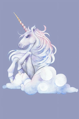 Каталог Фотообои единорог в облаке:  | Wall-Style