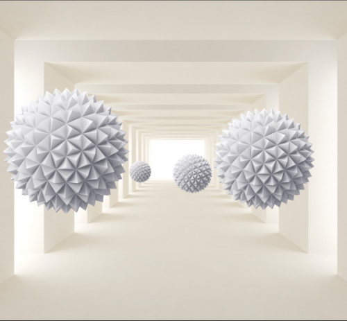 Каталог Фотообои тоннель с шарами:  | Wall-Style