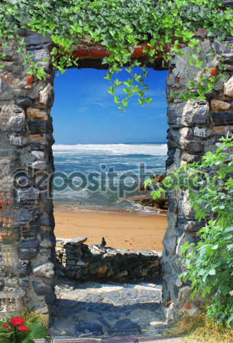 Каталог Картина вид с арки: Современная фреска | Wall-Style