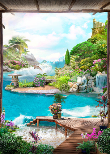 Каталог Фотообои дизайнерская фреска:  | Wall-Style
