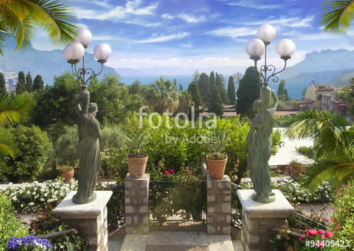 Каталог Картина парк: Современная фреска | Wall-Style