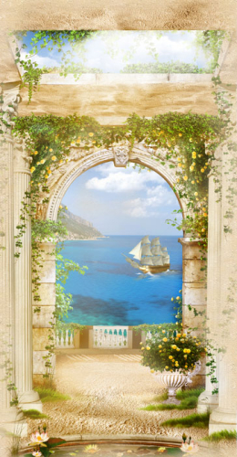 Каталог Фотообои вид на море:  | Wall-Style