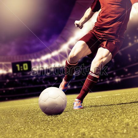 Каталог Фотообои футболист:  | Wall-Style