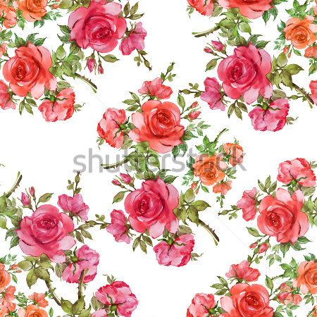 Каталог Картина розы: Бесшовные | Wall-Style