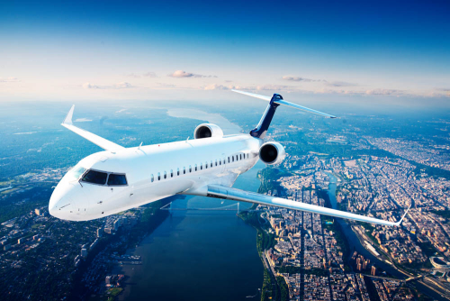 Каталог Фотообои самолет над городом:  | Wall-Style