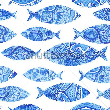 Каталог Фотообои рыбки:  | Wall-Style