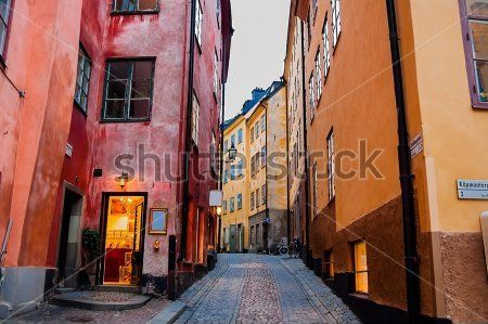 Каталог Картина улочка: Старый город | Wall-Style
