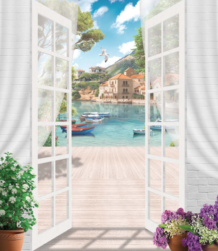 Каталог Фотообои вид из окна на венецию:  | Wall-Style