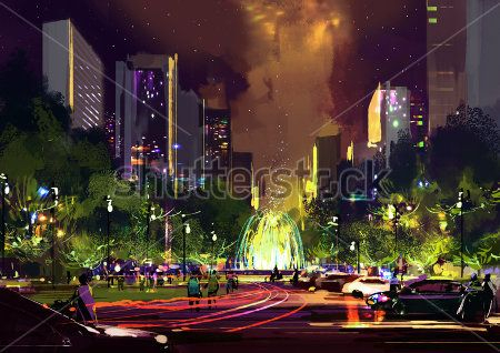 Каталог Фотообои город:  | Wall-Style