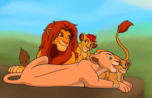 Каталог Фотообои львиная семья:  | Wall-Style