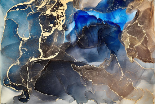 Каталог Картина разноцветный fluid art: Арт флюиды | Wall-Style