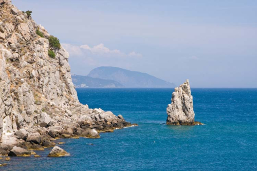 Каталог Картина выступ горы в море: Море | Wall-Style