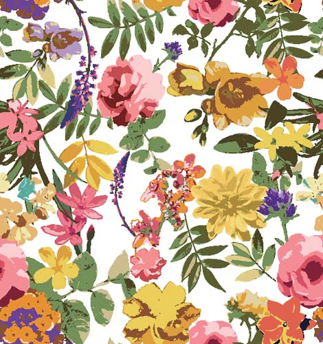 Каталог Картина 3d цветы: Бесшовные | Wall-Style