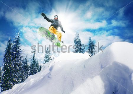 Каталог Фотообои сноубордист:  | Wall-Style