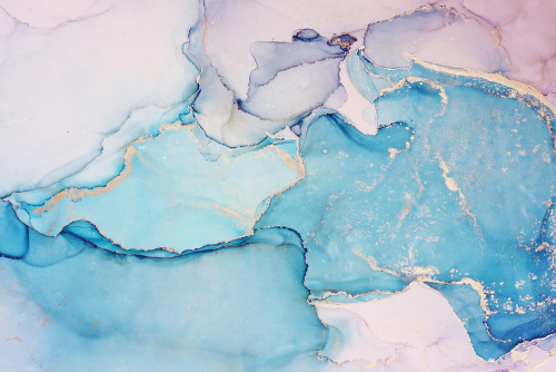 Каталог Фотообои fluid art голубой:  | Wall-Style