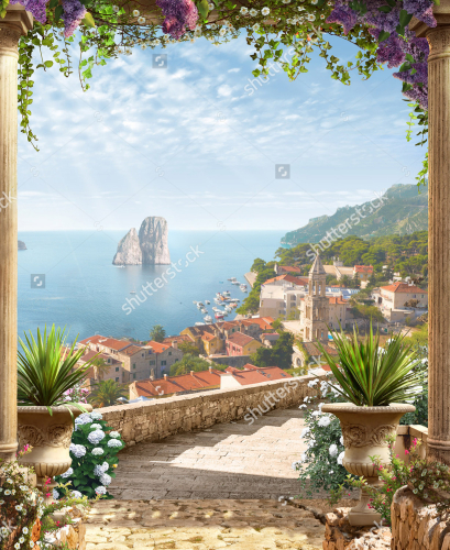 Каталог Картина город: Современная фреска | Wall-Style