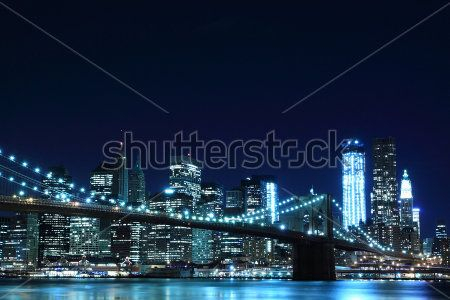 Каталог Картина бруклинский мост: Города | Wall-Style