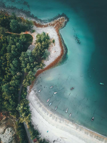 Каталог Картина красивый остров: Море | Wall-Style