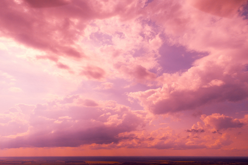 Каталог Картина небо в розовых тонах: Небо и космос | Wall-Style