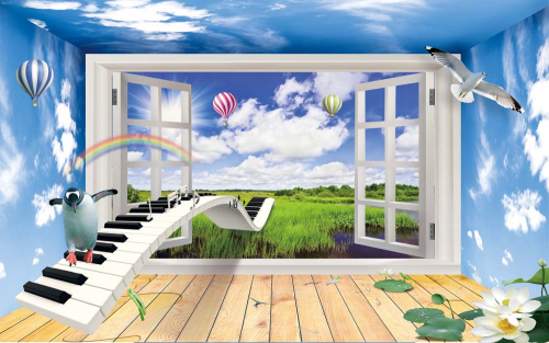 Каталог Фотообои красивое окно:  | Wall-Style