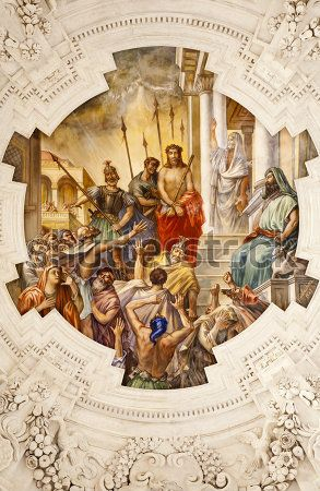 Каталог Картина потолок в церкви: Фреска | Wall-Style