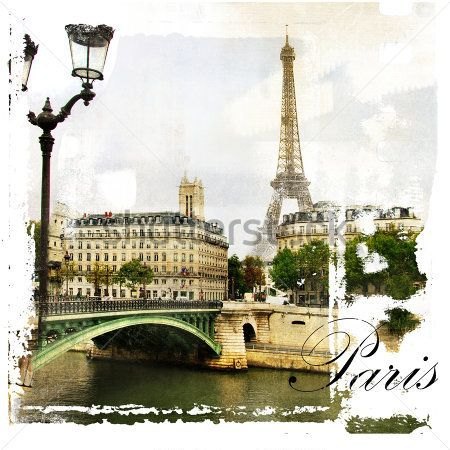 Каталог Фотообои париж:  | Wall-Style