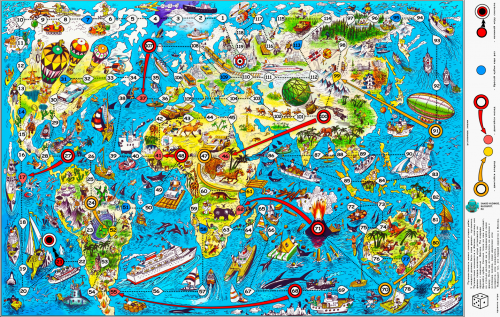 Каталог Фотообои карта сокровищ:  | Wall-Style