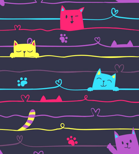 Каталог Фотообои котики:  | Wall-Style