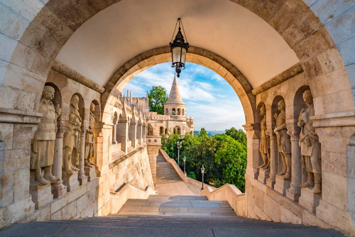 Каталог Картина арка к замку: Архитектура | Wall-Style