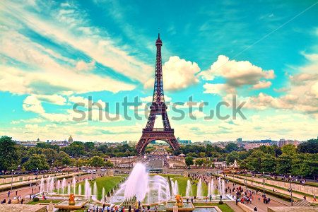 Каталог Фотообои эйфелева башня:  | Wall-Style