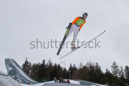 Каталог Картина прыжки на лыжах: Спорт | Wall-Style