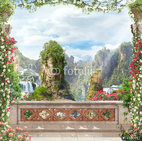 Каталог Фотообои терасса с видом:  | Wall-Style