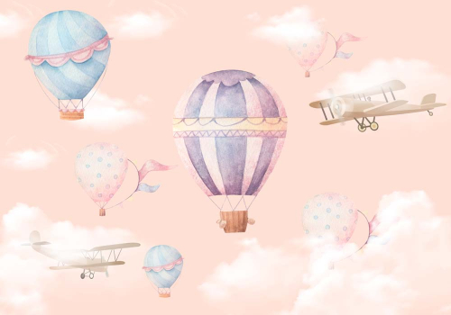 Каталог Фотообои самолеты и шары:  | Wall-Style