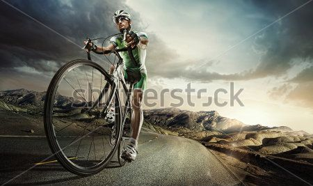 Каталог Фотообои велосипедист:  | Wall-Style