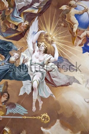 Каталог Картина ангелы: Фреска | Wall-Style