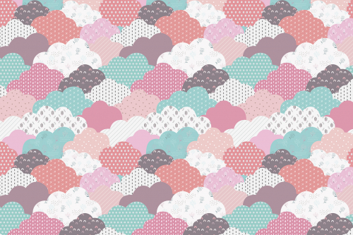 Каталог Фотообои разноцветные облака:  | Wall-Style