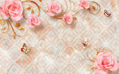 Каталог Фотообои архитектурные розы:  | Wall-Style