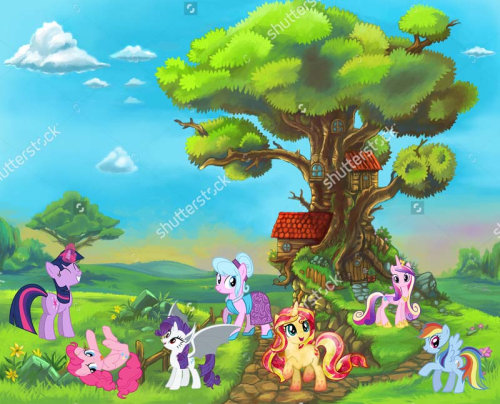 Каталог Картина маленькие пони: Детские | Wall-Style