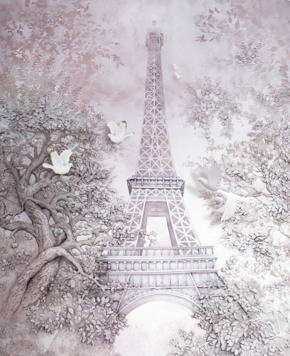Каталог Фотообои барельеф с эйфелевой башней:  | Wall-Style